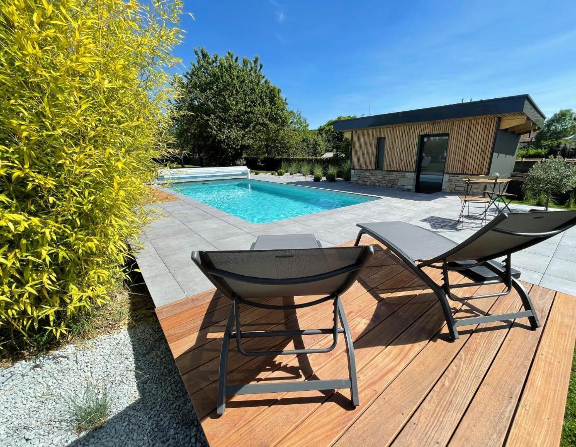 Sejour Detente - Appart'Hotel N 1 Avec Jaccuzi, Piscine Et Petit-Dejeuner Chouzelot Экстерьер фото